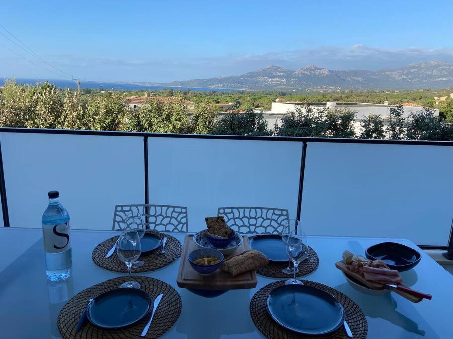 Exceptionnelle Vue Mer Calvi - Piscine - T2 Buitenkant foto